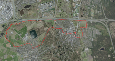 Uitwerking van het plangebied van noordrand van Waalre